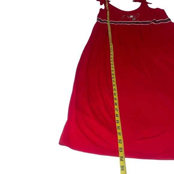 Tampa Bay Buccaneers NFL G-III 4Her by Carl Banks Red Game Over Maxi Dress 2XL - Picture 8 of 12
